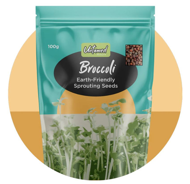 UNTAMED HEALTH Broccoli Sprouting Seeds 100g