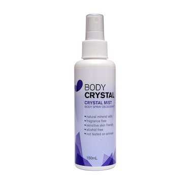 BODY CRYSTAL Body Crystal Fragrance Free Mist Spray 150mL - Go Vita Burwood
