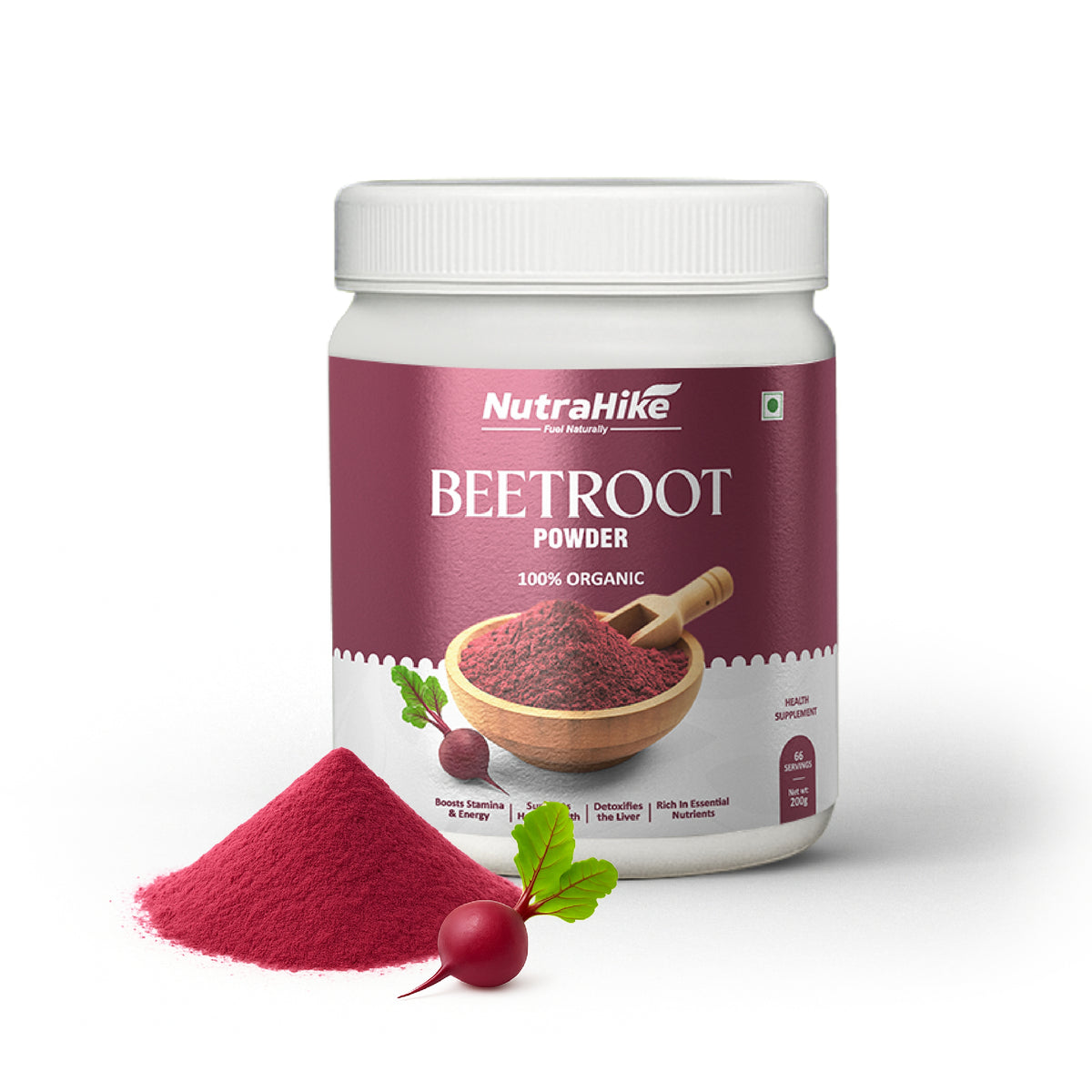 Organic Beetroot Powder | Boost Energy & Stamina Naturally