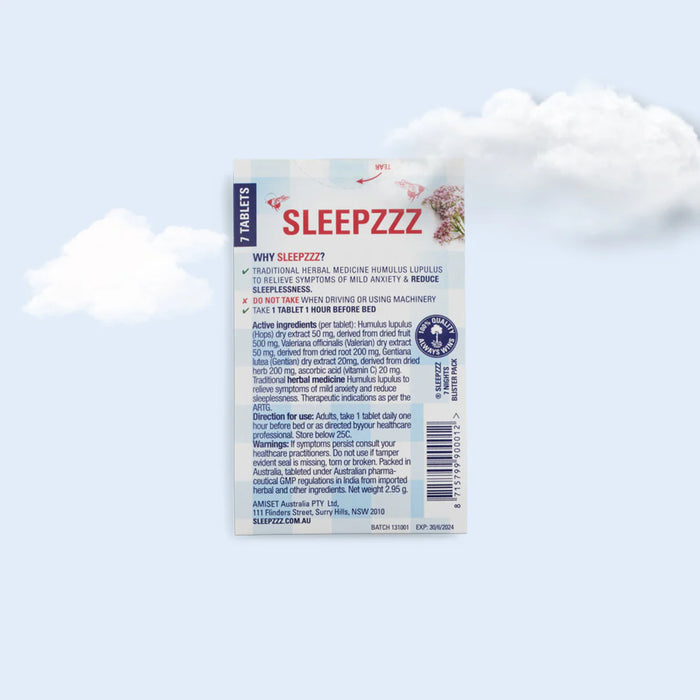 AMISET Sleepzz 7 Tabs