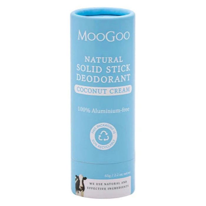 Moogoo Solid Stick Deodorant Coconut Cream 65g