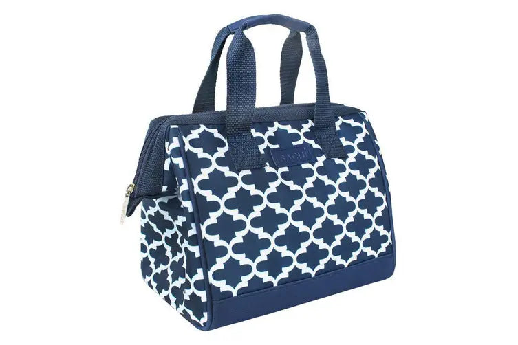 SACHI Insulated Lunch Bag Moroccan Navy