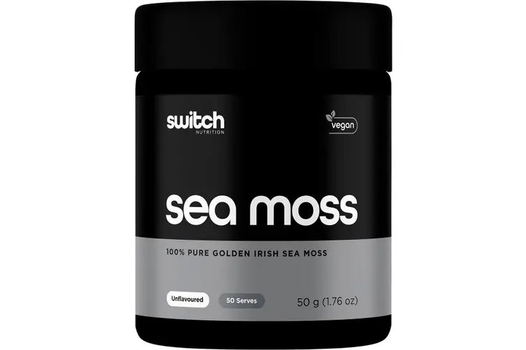 Switch Nutrition Sea Moss 100% Pure Golden Irish Sea Moss 50g