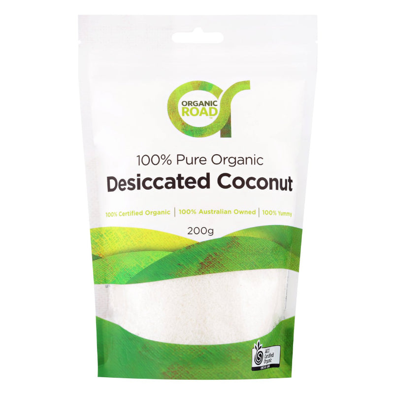 ORGANIC ROAD Desicated Coconut 200G