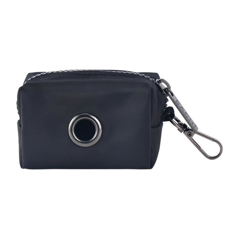 Sachi Pup Pack Portable Waste Bag Holder Black