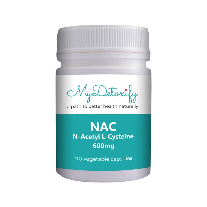 MYDETOXIFY NAC (N-Acetyl L-Cysteine)90vc