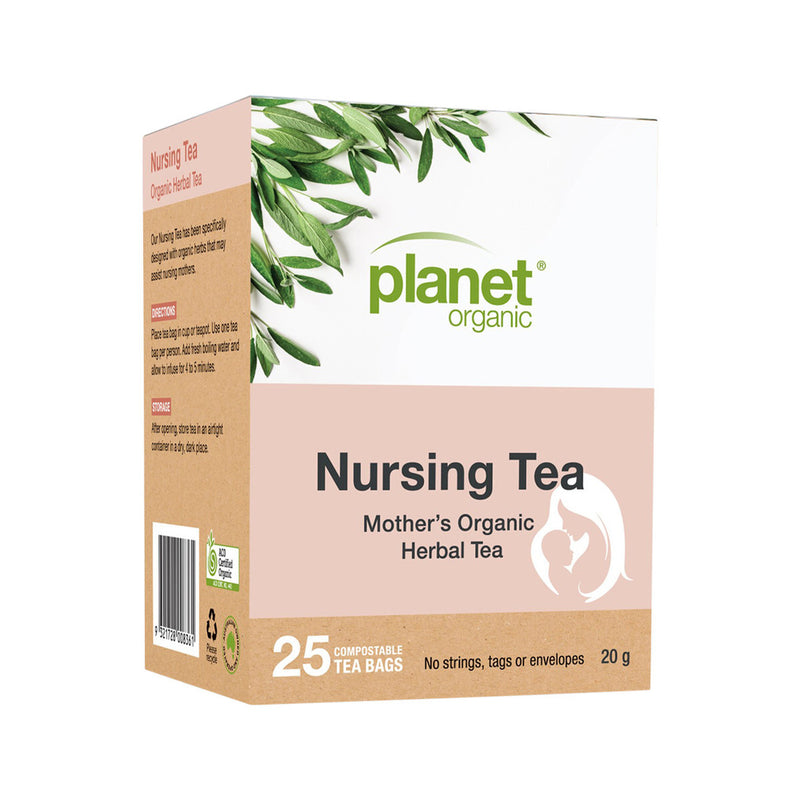 Planet Organic Mother's Nursing Herbal Tea Bags 25s