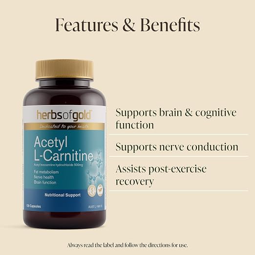 HERBS OF GOLD Acetyl LCarnitine