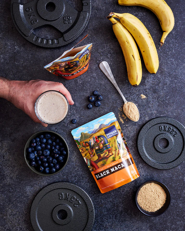 Power Super Foods Organic Black Maca powder 250g