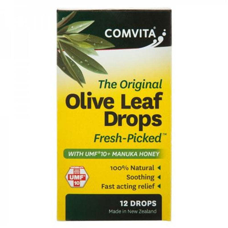 Comvita Olive Lozenges 12p