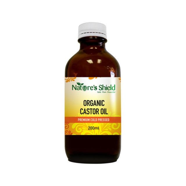 Nature's Shield Org Castor Oil 200ml