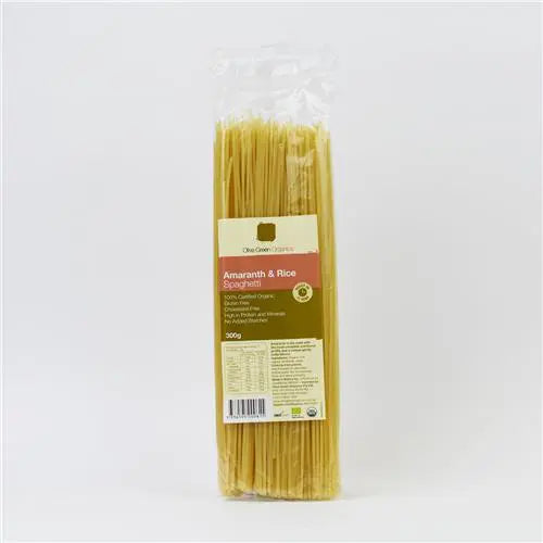 Olive Green Organics Amaranth & Rice Spaghetti 300g