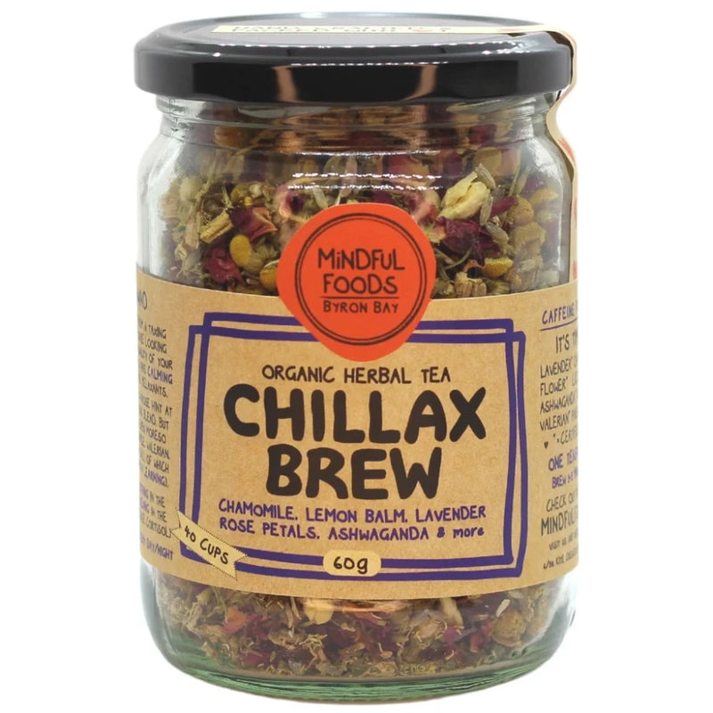Mindful Foods Org Herb Tea - Chillax Brew 60g