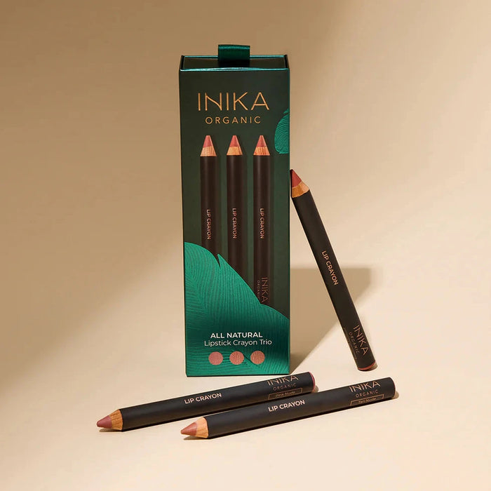 Inika Lip Crayon Trio