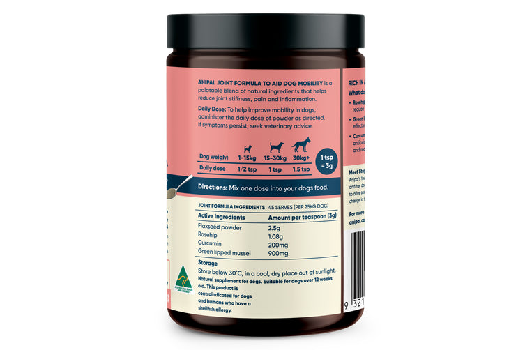 Anipal Pet Health Joint Formula 135g
