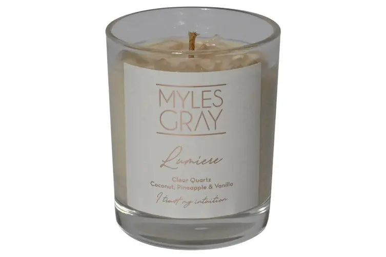 MYLES GRAY Crystal Soy Candle Co Vanilla