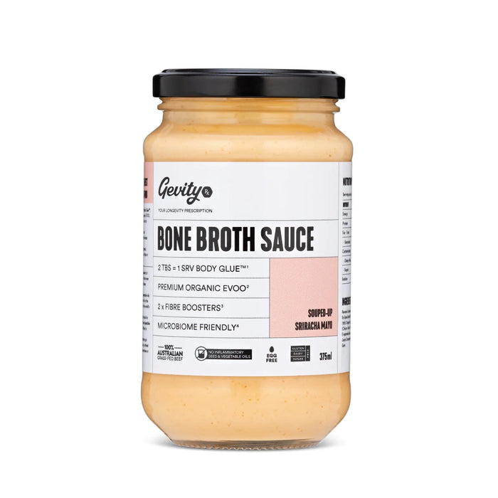 Gevity Bone Broth Sauce 375ml Souped-Up Sriracha