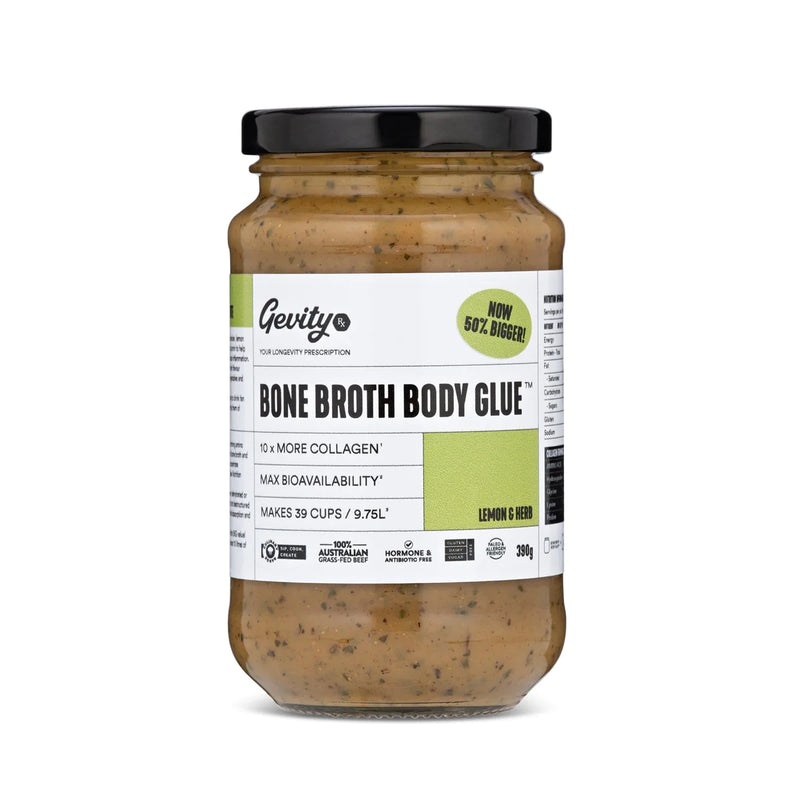 GEVITY Bone Broth 390g Lemon Herb