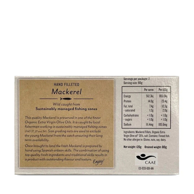 OGO Good Fish Spanish Mackerel EVOO 120g