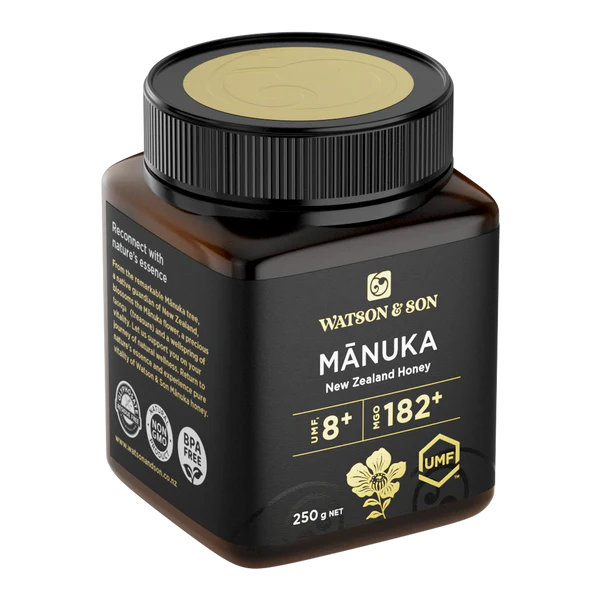 WATSON & SON UMF 8+ MGO 182+ Manuka Honey 250g
