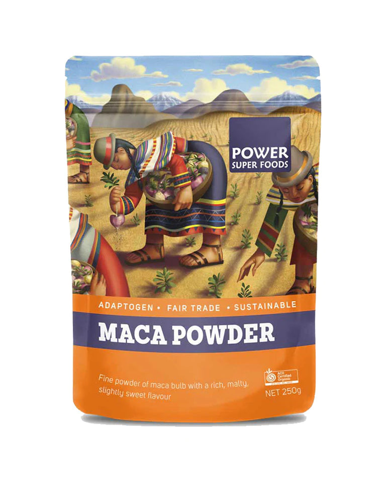 POWER SUPER FOODS Maca Powder 250g - Go Vita Burwood