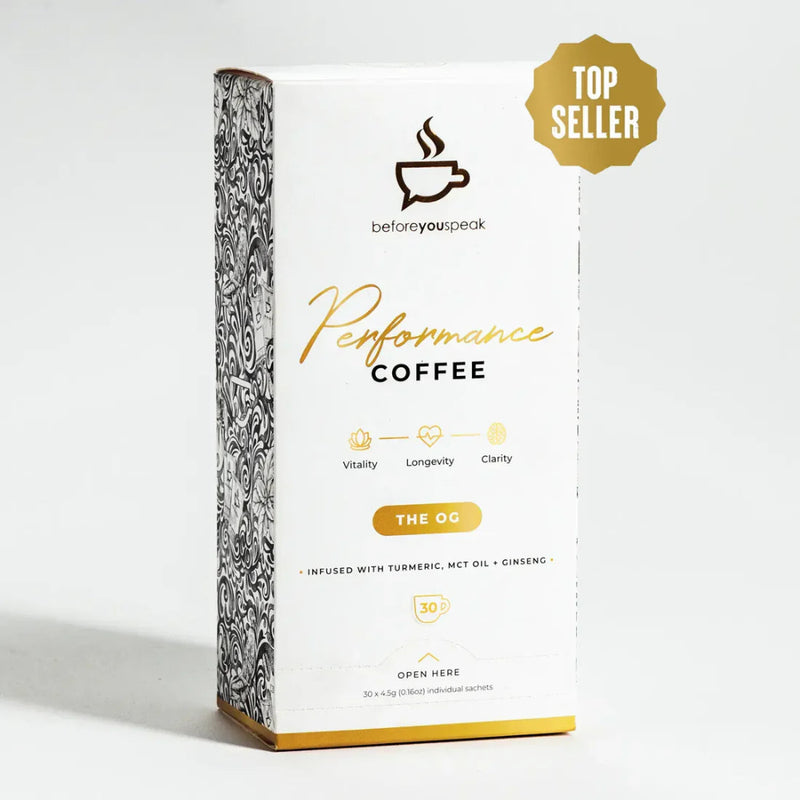 BEFOREYOUSPEAK High Performance Coffee 30 x 4.5g sachet