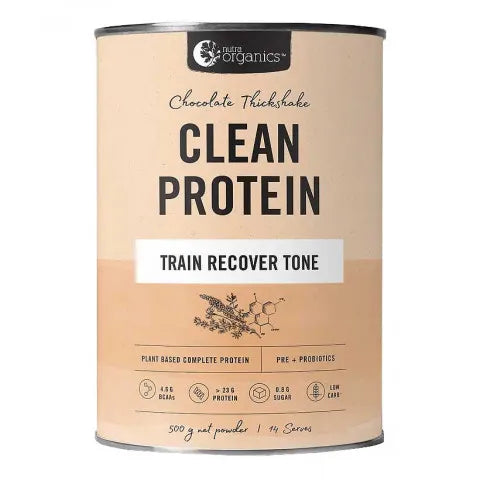 NUTRA ORGANICS Clean Protein Choc 500G