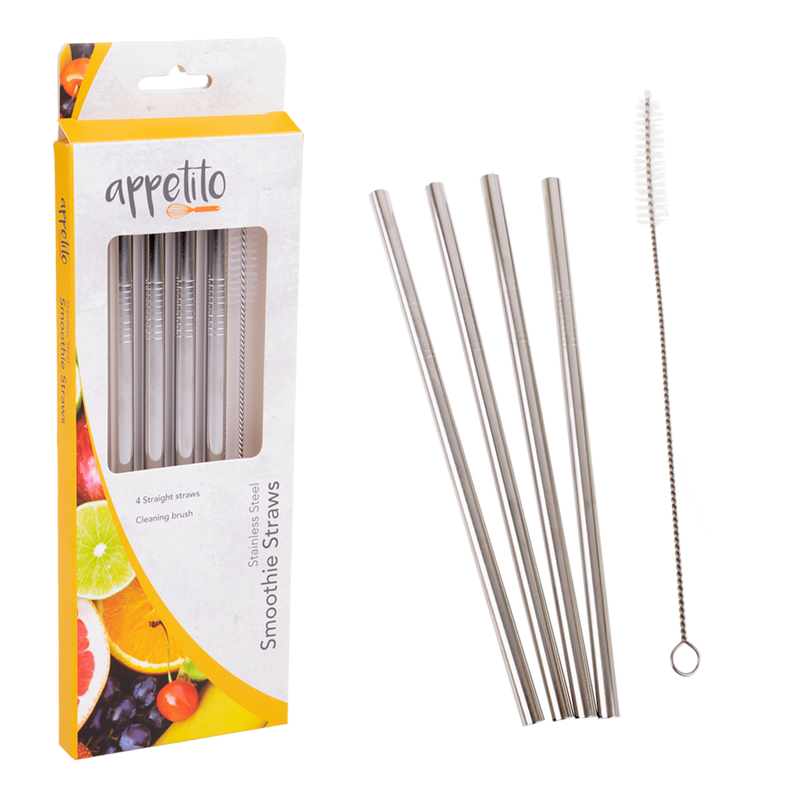 DONALDSON Stainless Steel Straight Smoothie Straw