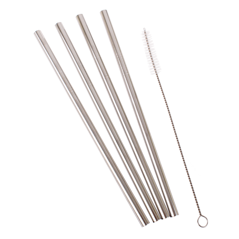 DONALDSON Stainless Steel Straight Smoothie Straw