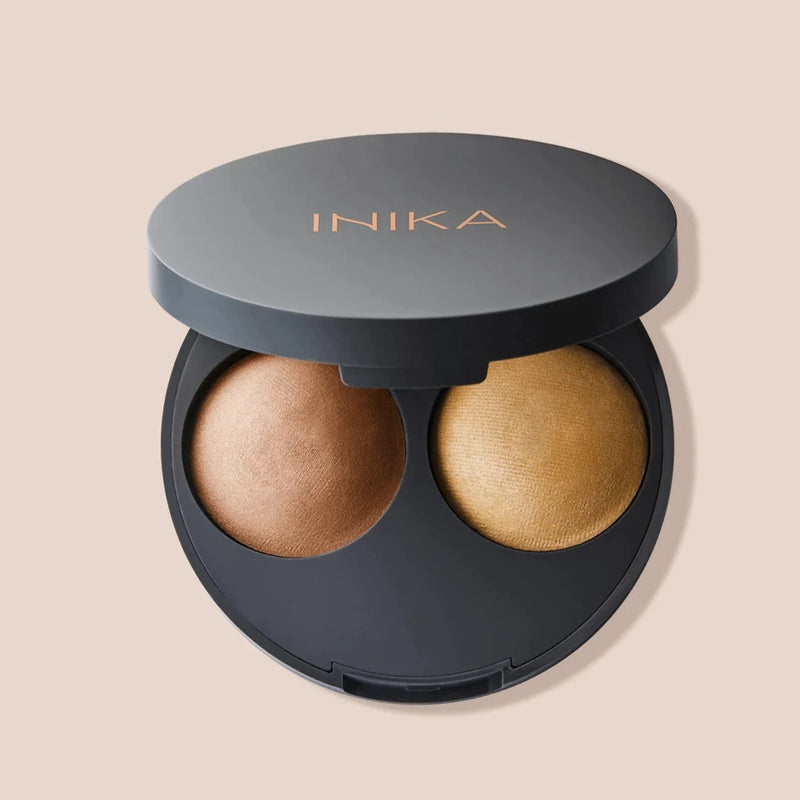 INIKA Baked Contour Duo Almond