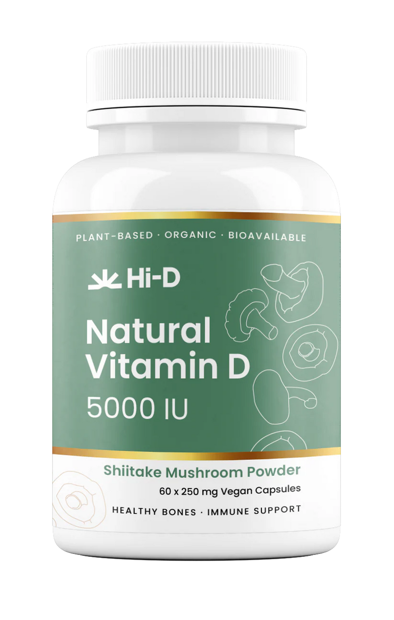 Hi - D Natural Vit D 5000IU 60 caps