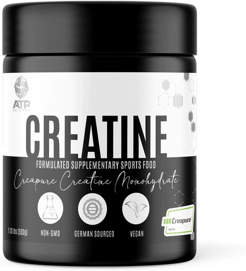 ATP Science Creatine Monohydrate 500g/ 100 serves — Go Vita Burwood