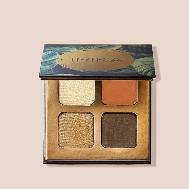INIKA Quad Eyeshadow Palette Sunset