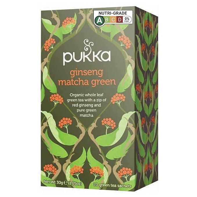 PUKKA Ginseng Matcha Green 20tb