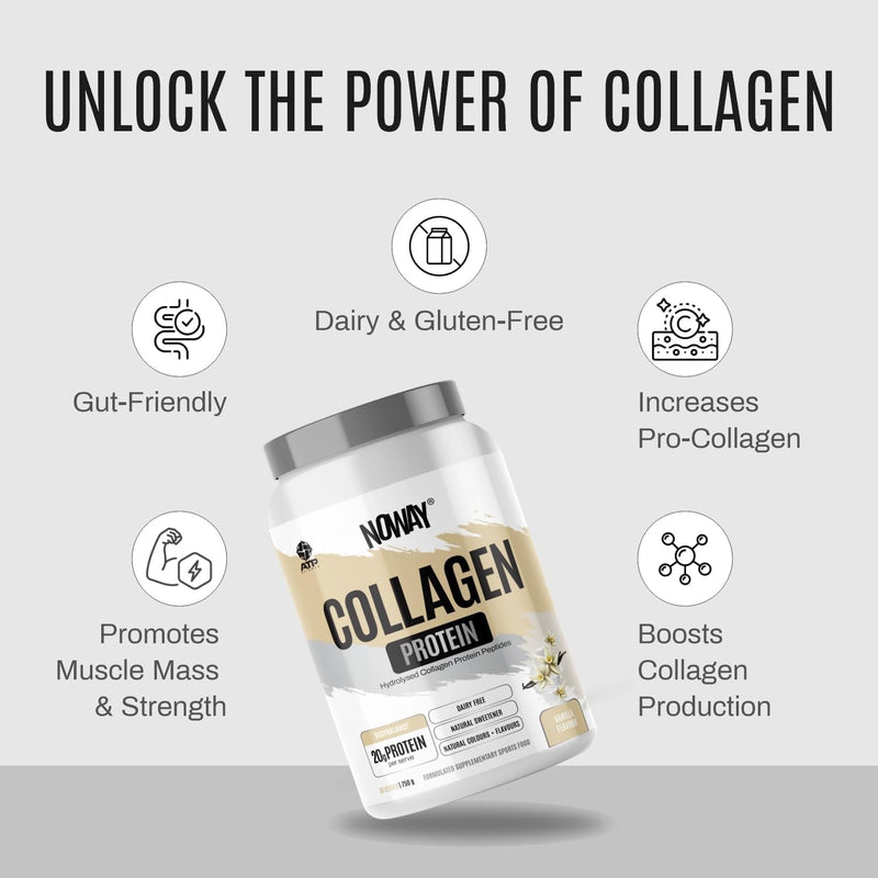 NOWAY Collagen Protein Vanilla 750g/30 Serves