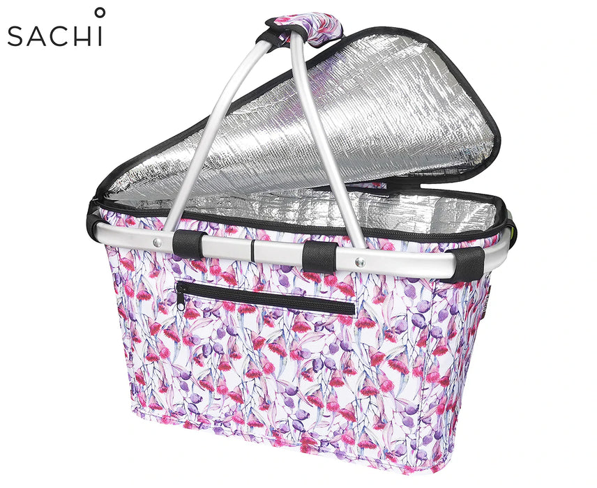 SACHI Insulated Basket W/Lid Gumnut