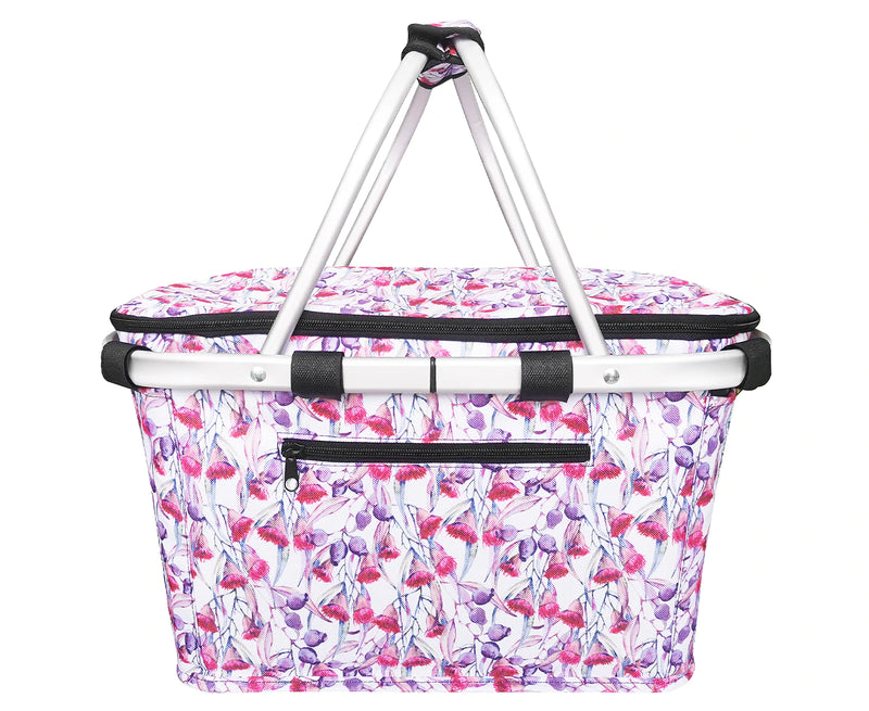 SACHI Insulated Basket W/Lid Gumnut