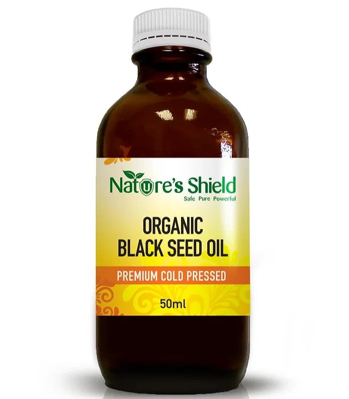Nature's Shield Cold Pressed Organic Black Seed Oil 50ml
