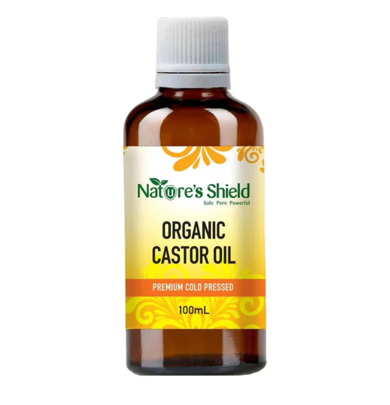 Natures shield Cold Pressed Organic Castor Oil 100ml