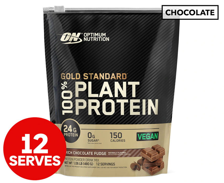 Gold Standard Plant Protein Rich Chocolate Fudge 480g