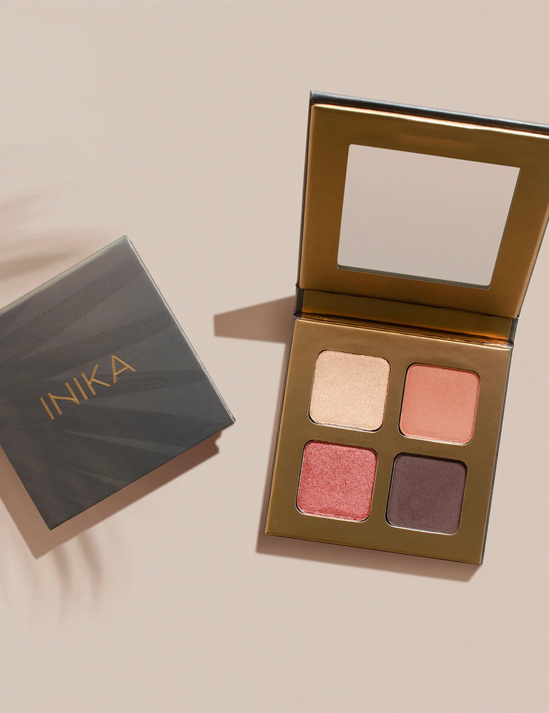 INIKA Quad Eyeshadow Palette Flower