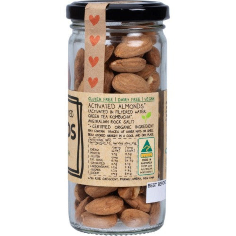 Mindful Foods Organic & Activated Almonds 110g