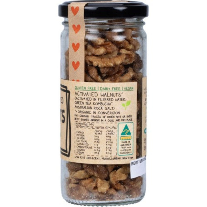 MIndful Foods Organic & Activated Walnuts 90g