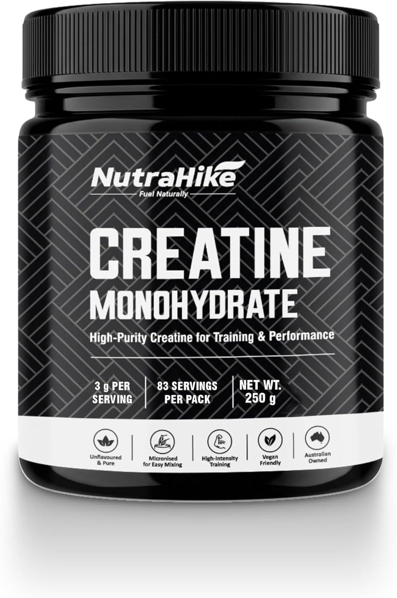 NutraHike Creatine Monohydrate Powder 250g Unflavoured