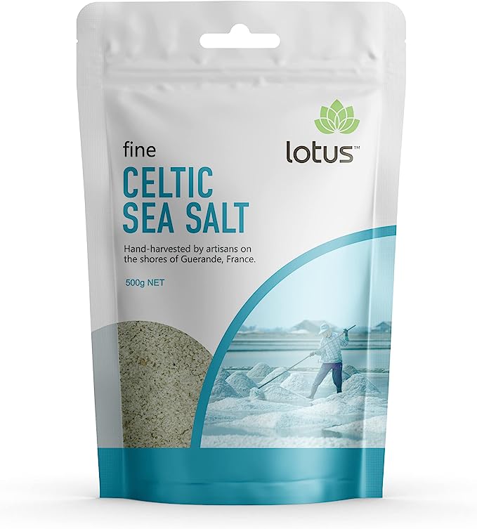 LOTUS Sea Salt Celtic Fine 500g