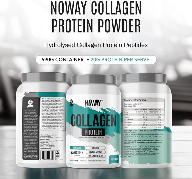 NOWAY Collagen Protein Unflavoured 690g/30 Serves