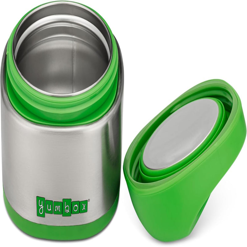 YumBox Cubi S/S Triple Wall Thermal Food Jar 295ml (Apple Green)