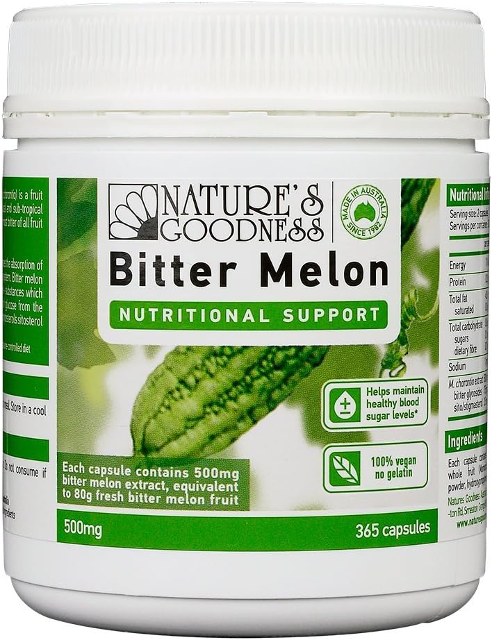 Natures Goodness Bitter Melon 365 caps