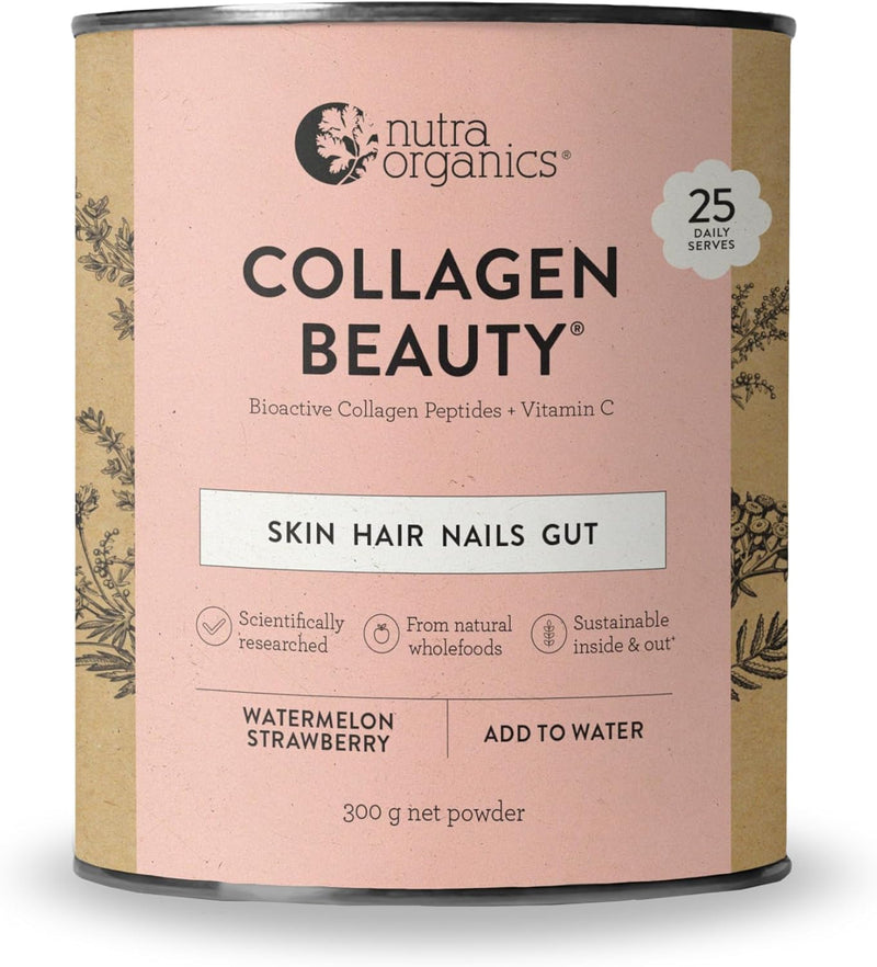 NUTRA ORGANICS Collagen Beauty with Verisol plus Vitamin C Skin Hair Nails Gut 300g