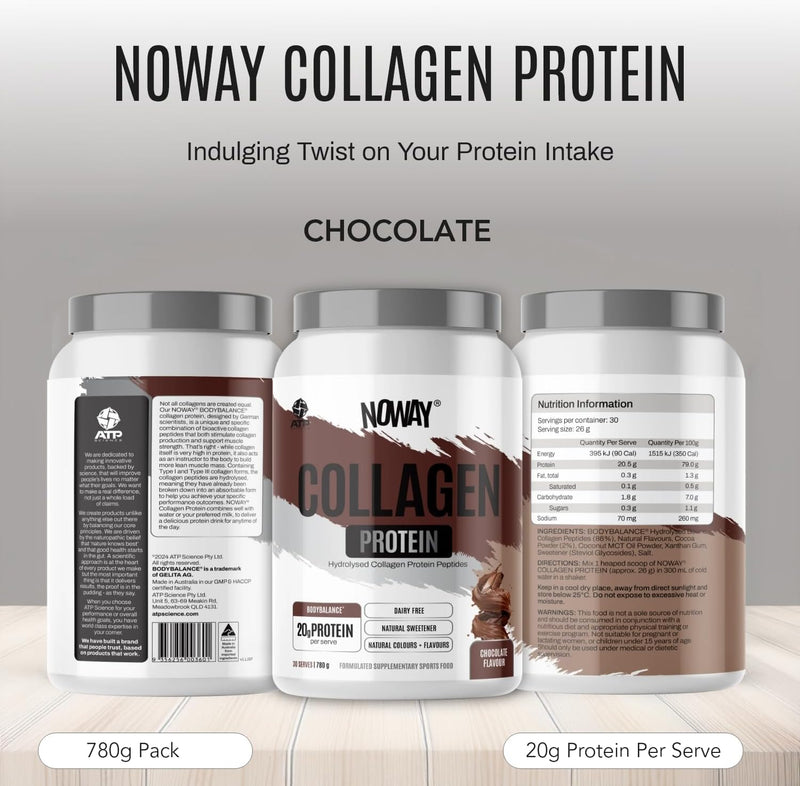 NOWAY Collagen Protein Chocolate 780g/30 serves